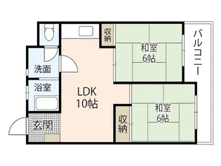 冨田ビル【3階】の間取り