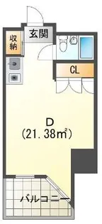 1Rの間取り画像