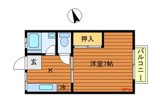 東京都武蔵野市吉祥寺北町5【アパート】の間取り