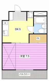 グランメール古川【2階】の間取り