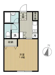 ウイロー東出来島【2階】の間取り