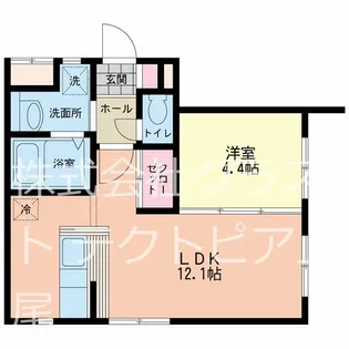 モルゲンレーテ【2階】の間取り