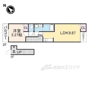 Mr.7【2階】の間取り