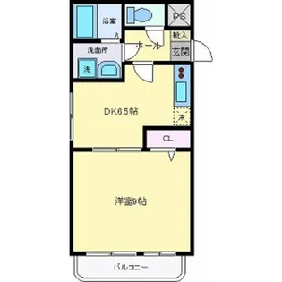 ルーム・ド・カヤ【4階】の間取り