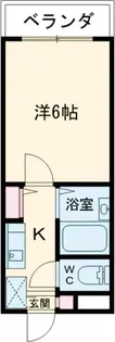 奈良県奈良市法蓮町【マンション】の間取り