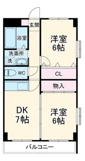 エムエスビル【3階】の間取り