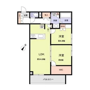 Ricott URAWA【3階】の間取り