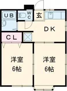 パレ・カンパーニュ【2階】の間取り