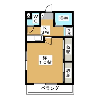 サザンクロス【3階】の間取り