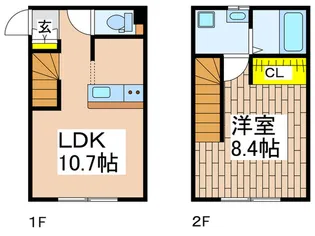 神奈川県藤沢市鵠沼藤が谷3【一戸建】の間取り