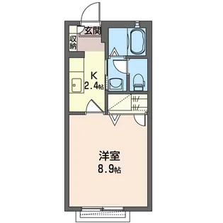 グランシャリオ・T【1階】の間取り