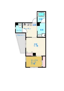 tsk39ビル【5階】の間取り