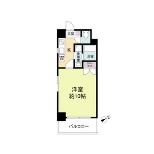 S-FORT中広通り【7階】の間取り