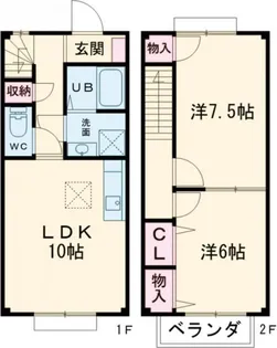 プチ・リバティの間取り