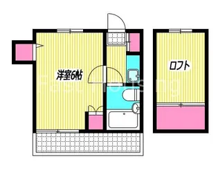 東京都中野区野方4【アパート】の間取り