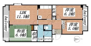 サンライト【1階】の間取り