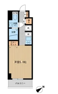 モノトーノ門前仲町【7階】の間取り