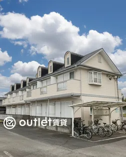 埼玉県越谷市大字三野宮【アパート】の外観