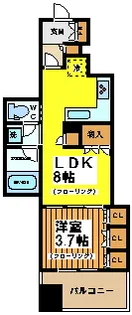 東京都杉並区和泉1【マンション】の間取り