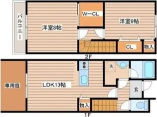 SKYview【1階】の間取り