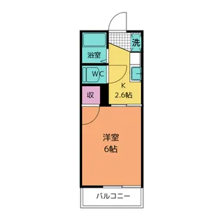 プリマリエ山王【2階】の間取り