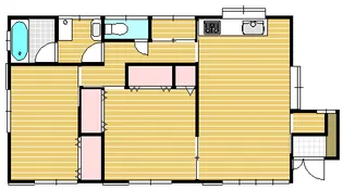 山梨県甲斐市玉川【一戸建】の間取り