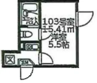 BRIGHT AOI【1階】の間取り