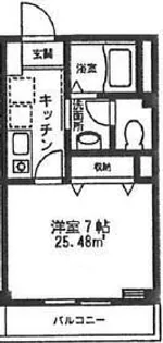 神奈川県大和市渋谷5【マンション】の間取り