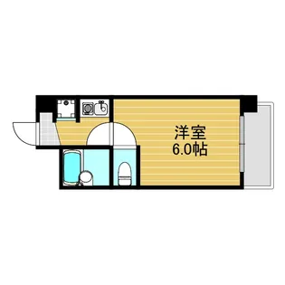 1Kの間取り画像