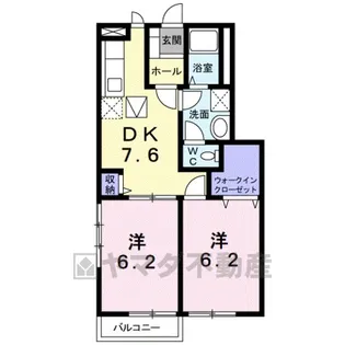 スターナハイム【1階】の間取り