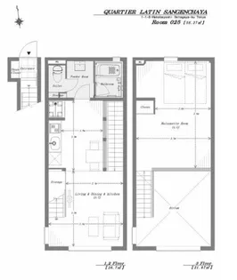 東京都世田谷区若林1【一戸建】の間取り