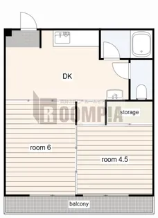パストラルハイツ岐阜羽島【2階】の間取り