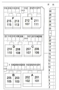 ウィンズ D棟の地図
