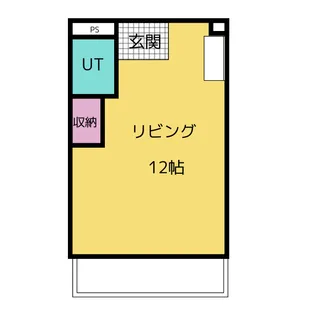 メゾン河合【3階】の間取り