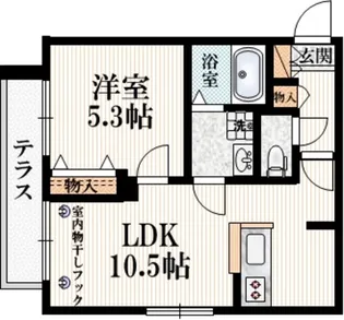 VILLA PADOVA【1階】の間取り