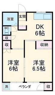 レジデンス浦和常盤【1階】の間取り