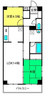 ロイヤルガーデン【3階】の間取り