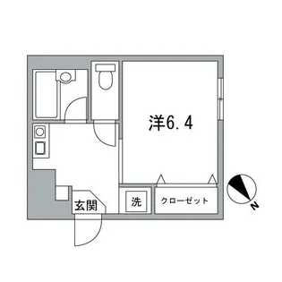 大井モモスクラムホームズ【1階】の間取り