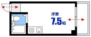 サンパーク横川【5階】の間取り