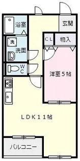 Fortuna carote(フォルトゥーナ カロータ)【1階】の間取り