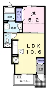 神奈川県横浜市瀬谷区本郷4【アパート】の間取り