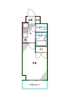 東京都杉並区堀ノ内3【マンション】の間取り