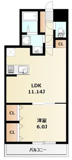 ミリアビタ飯山満II【2階】の間取り