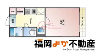 グレイスT&T【2階】の間取り