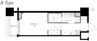 MINAMIAZABU NORTH【4階】の間取り