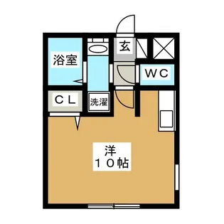 エクサージュ【1階】の間取り