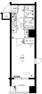 スカイコート浅草雷門【7階】の間取り