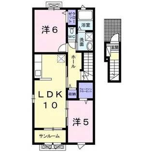 グラン ミラージュ【2階】の間取り