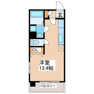 アーバン・ビルドI【7階】の間取り