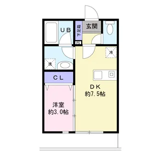 Parkside115【1階】の間取り